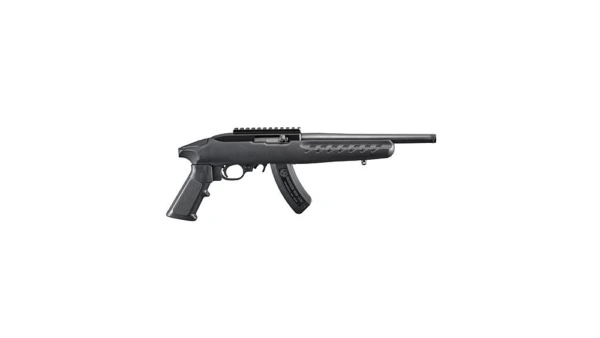 Ruger Charger Pistol .22 LR 15rd Magazine 10" Threaded Barrel Matt Black Stock