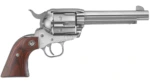 RUGER VAQUERO STAINLESS 45 COLT SA REVOLVER 4.62 BBL Gloss STS