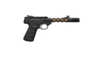 Browning Buck Mark Plus Vision Black/Gold Suppressor Ready Handgun .22 LR 10rd Magazine 5.875" Threaded Barrel