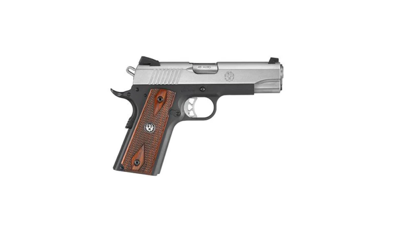 SR1911 .45ACP 4.25" BRL LOW GLARE STS SLIDE BLK ALLOY FRAME