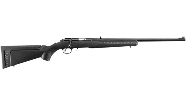 RUGER AMERICAN 22WMR RIMFIRE 22" BRL Satin BLUE