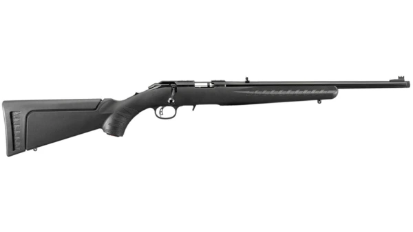 RUGER AMERICAN 22WMR RIMFIRE 18" BRL Satin BLUE THREADED