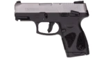 Taurus G2S 9mm Luger 7rd Magazine 3.2" Barrel Stainless Slide/Black Grip
