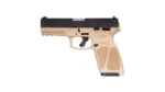 Taurus G3 Tenifer Matte Black/Tan 9mm Luger Full Size 17rds. Steel Sights 4" Barrel