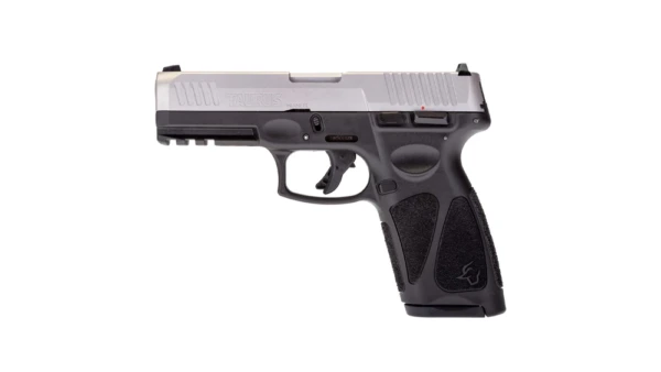 Taurus G3 Matte Stainless 9mm Luger Full Size 17rds Steel Sight 4" Barrel