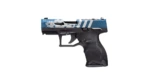 Taurus TX 22 Compact Handgun .22 LR 13rd Magazines (2) 3.6 Barrel Black Grip with Blue US Flag Slide