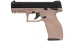 Taurus TX22 Handgun .22 LR 16rd Magazines (2) 4" Barrel Black Slide/FDE Grip