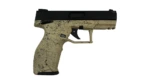 Taurus TX22 Handgun 22LR 16rd Magazines (2) 4" Barrel Black Slide FDE Frame with Black Splatter