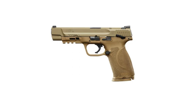 Smith & Wesson M&P 40 M2.0 Handgun .40 S&W 15rd Magazines (2) 5" Barrel FDE Thumb Safety