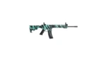 S&W M&P15-22 Sport Robin's Egg Blue Platinum Finish Rifle .22LR 25rd Magazine 16.5" Barrel