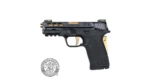S&W Performance Center M&P 380 SHIELD EZ M2.0 .380 Auto 8rd Magazine 3.8" Gold Ported Barrel