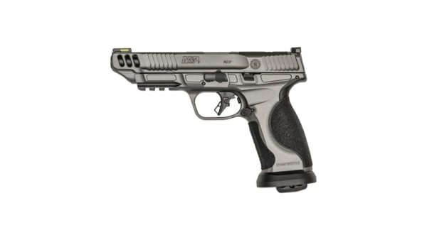 S&W M&P9 M2.0 Performance Center Competitor Handgun 9mm Luger 17rd Magazines(4) 5" Barrel Gray Cerakote Optic Ready