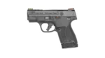 S&W Performance Center M&P 9 Shield Plus Fiber Optic Sights Manual Thumb Safety 9mm Luger 13&10rd Magazine 3.1" Ported Barrel Black