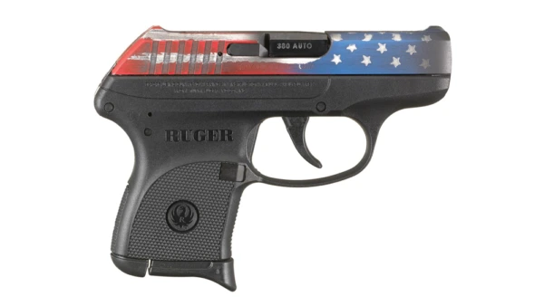 Ruger LCP American Flag Edition Handgun .380 Auto 6rd Magazine 2.75" Barrel Cerakote Slide