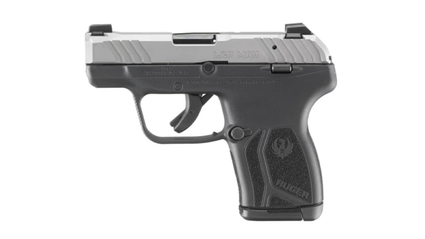 Ruger LCP Max Handgun .380 Auto 10rd Magazine 2.8" Barrel Stainless Steel Slide/ Black Polymer Grip