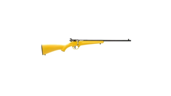 Savage Rascal Single Shot Rifle .22LR 1rd Capacity 16.125" Barrel Yellow Stock