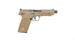 Smith & Wesson M& 5.7 Handgun 5.7x28mm 22rd Magazine 5" Threaded Barrel FDE