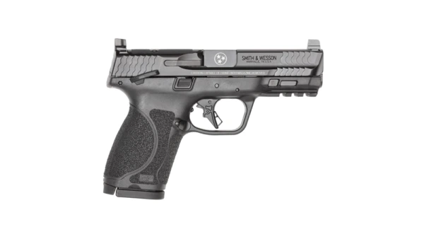 S&W M&P 9 M2.0 Compact OR TN Logo Handgun 9mm Luger 15rd Magazines(2) 4" Barrel Thumb Safety Black