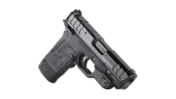 S&W Equalizer w/CT Laserguard Handgun 9mm Luger 1013&15rd Magazines 3.67" Barrel Thumb Safety Black