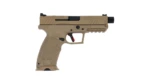 SDS Imports Tisas PX-9 Gen 3 Duty-TH FDE Semi Auto Pistol 9mm Handgun 18rd & 20rd Magazines (2) 4.69" Barrel FDE