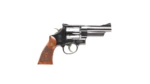 Smith & Wesson N Frame Model 27 Handgun .357 Mag 6rd Capacity 4" Barrel Silver with Wood Grips