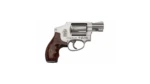 163808_1 Smith & Wesson J-Frame Model 642 LS Ladysmith Handgun .38 Spl 5rd Capacity 1.88" Barrel Silver with Wood Grip