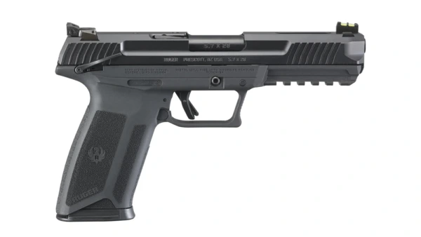 Ruger 57 Handgun 5.7x28mm 10rd Magazine 4.94" Barrel Black