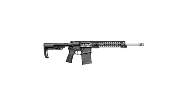 Patriot Ordnance Factory Rogue Rifle .308 Win 20/rd Magazine 16.5" Barrel Black with 11" MLOK Handguard