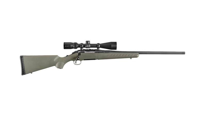 RUGER AMERICAN PREDATOR VORTEX PKG GRN/BLK W/ADJ TRIGGER 6.5 Creedmoor 22"