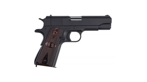 1911AI GI SPECS MATTE BLK FINISH COMMANDER .45 CAL 4.25 BBL W/WOOD GRIPS