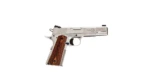 Standard Manufacturing 1911 Nickel Handgun .45 ACP 8rd Magazine 5" Barrel