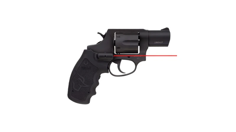 Taurus 856 Handgun .38 Spl(+P) 6rd Capacity 2" Barrel Black/Stainless Frame w/Viridian Red Laser Grip