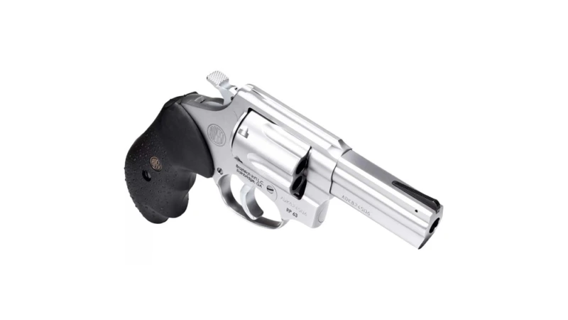Rossi RP63 Revolver .357 Mag 6rd Capacity 3'' Barrel Stainless Steel Rubber Grip