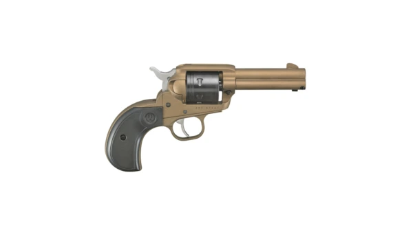 Ruger Wrangler Birdshead Handgun .22LR 6rd Capacity 3.75"  Barrel Aluminum Alloy Frame Brunt Bronze Cerakote Finish