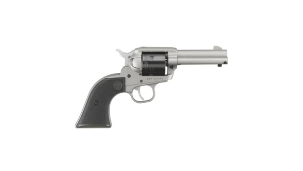 Ruger Wrangler Revolver .22 LR 6rd Capacity 3.75" Barrel Silver Cerakote Aluminum Alloy