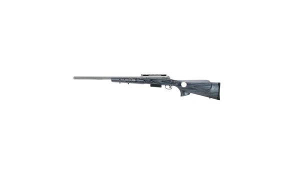 Savage Arms 220 Thumbhole Stainless Shotgun 20ga 3" Chamber 2rd Capacity 22" Barrel Pepper Wood Stock