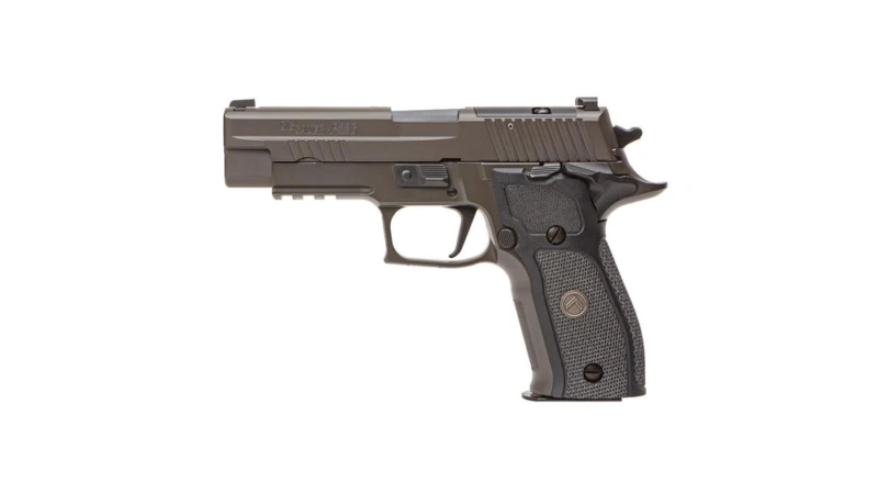 Sig Sauer P226 Legion SAO Handgun 9mm Luger 10rd Magazines (3) 4.4" Barrel Optic Ready Gray/Black Finish Manual Safety