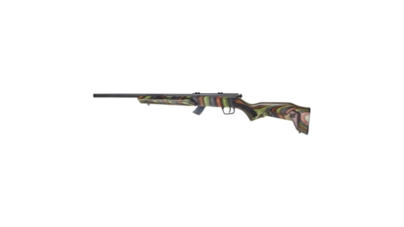 Savage Arms Mark II Minimalist Rifle 22 LR 10/rd 18" Barrel Green Wood