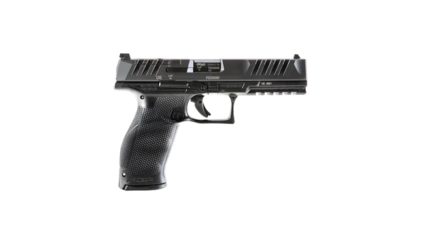 Walther PDP Full Size Handgun 9mm Luger 10rd Magazines (2) 5" Barrel Black Optic Ready