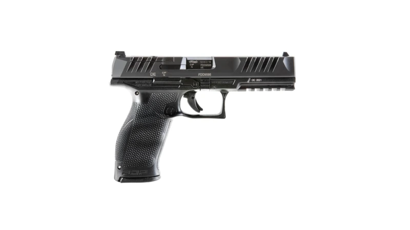 Walther PDP Full Size Handgun 9mm Luger 10rd Magazines (2) 5" Barrel Black Optic Ready
