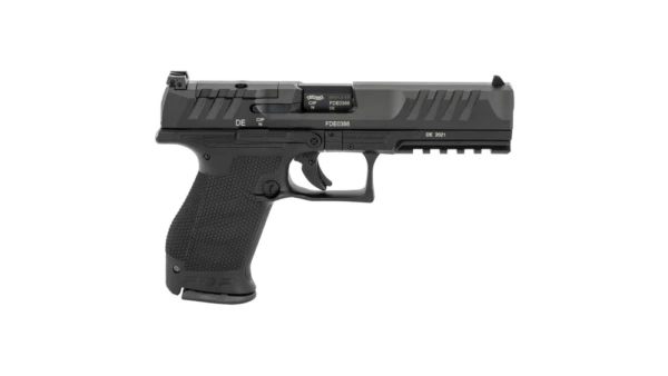 Walther PDP Compact Handgun 9mm Luger 10/rd  Magazines (2) 5" Barrel Black Optic Ready