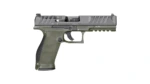 Walther PDP Full Size Handgun 9mm 18/rd 4.5" Barrel Two-Tone Green Optic Ready