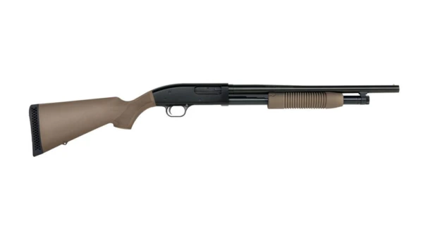 Mossberg Maverick 88?Security Pump Action 12ga 18.5" Barrel FDE