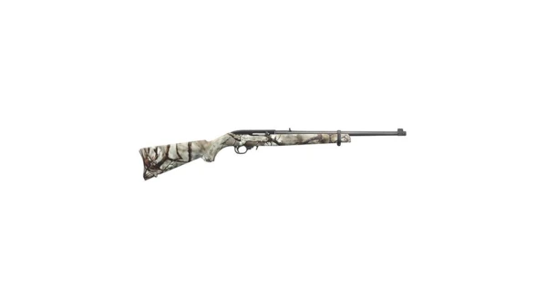 Ruger 10/22 Carbine .22LR 10rd Magazine 18.5? Barrel Synthetic stock with GO Wild Camo Rock-Star