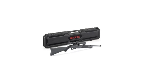 Ruger 10/22 Carbine Rifle 22 LR 10rd Magazine 18.5" Barrel Black w/ Scope