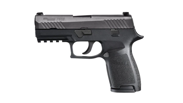 Sig Sauer P320 Compact 9mm Luger 15rd Magazine 3.9" Barrel Black Nitron Contrast Sights