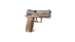 Sig Sauer P320-M18 Handgun 9mm Luger 17/21rd Magazine 3.9" Barrel Coyote Tan