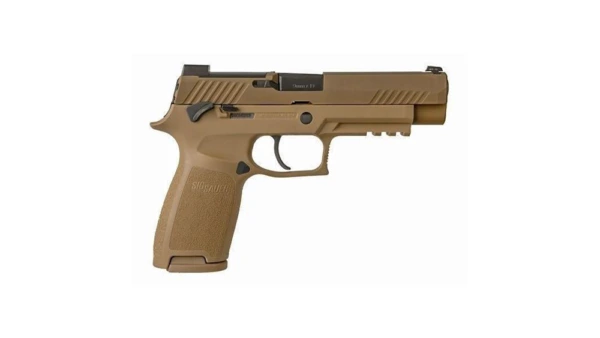Sig Sauer P320-M17 Handgun 9mm Luger 10rd Magazines (3) 4.7" Barrel Coyote Tan