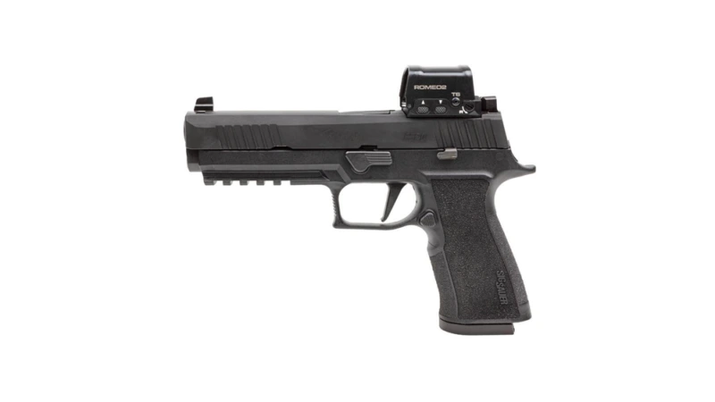Sig Sauer P320 XTen Handgun 10mm 15rd Magazines (2) 5" Barrel Black Night Sights with Romeo2 Optic