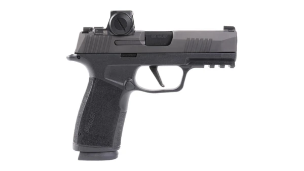 Sig Sauer P365 XMACRO Handgun 9mm Luger 17rd Magazines (2) 3.7" Barrel Black Night Sights with Romeo-X